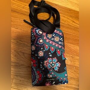 Vera Bradley Vintage Retired Paisley Lanyard ID Wallet/crossbody  | NWOT